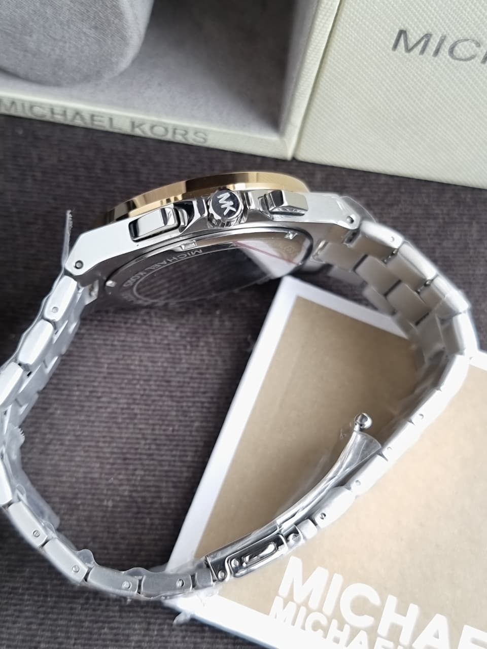Michael Kors MKO1237 Women's Watch – Stainless Steel, Quartz, Elegant Fashion Design