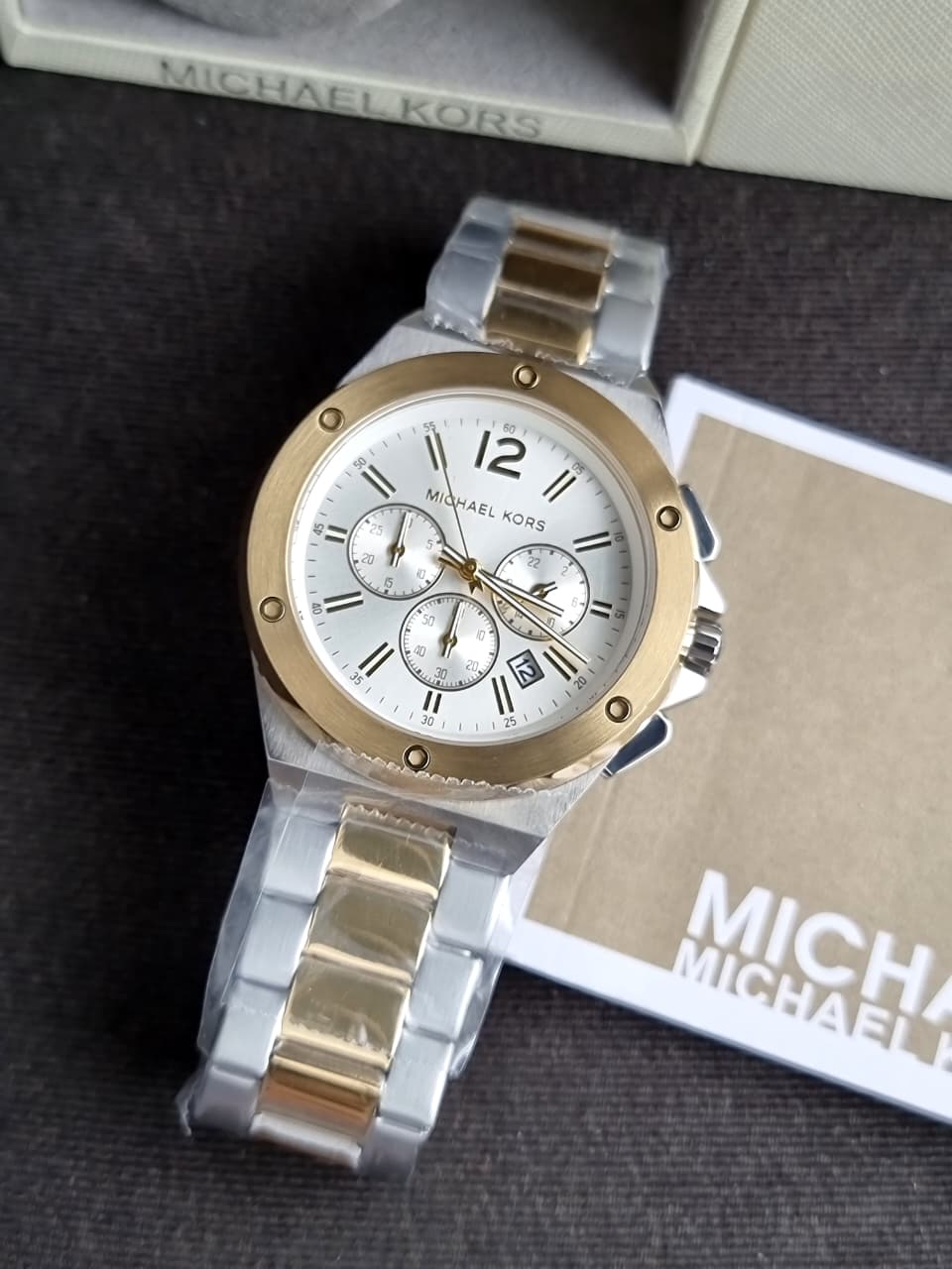 Michael Kors MKO1237 Women's Watch – Stainless Steel, Quartz, Elegant Fashion Design