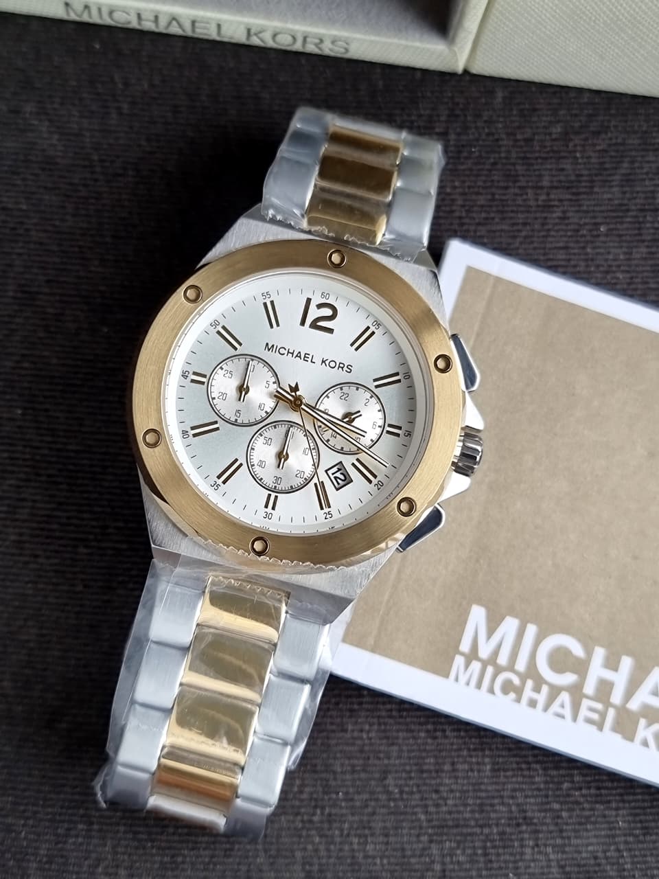 Michael Kors MKO1237 Women's Watch – Stainless Steel, Quartz, Elegant Fashion Design