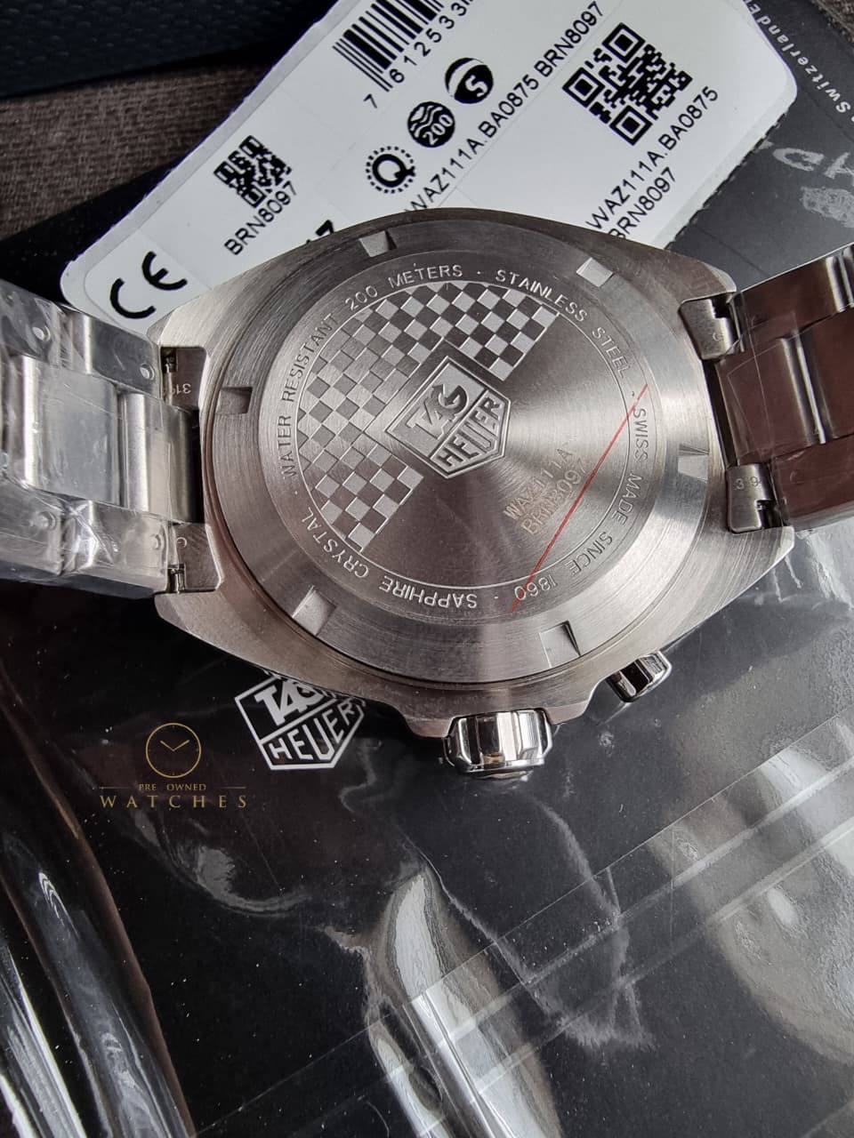 TAG Heuer Formula 1 Date WAZ111A.BA0875 – Quartz, Stainless Steel, 41mm