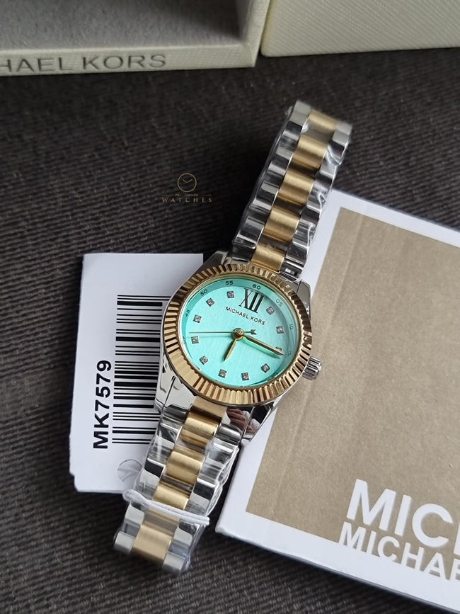 Michael Kors Lexington MK7579 Men's Watch – Chronograph, Stainless Steel, Quartz, Gold Tone Hover Image