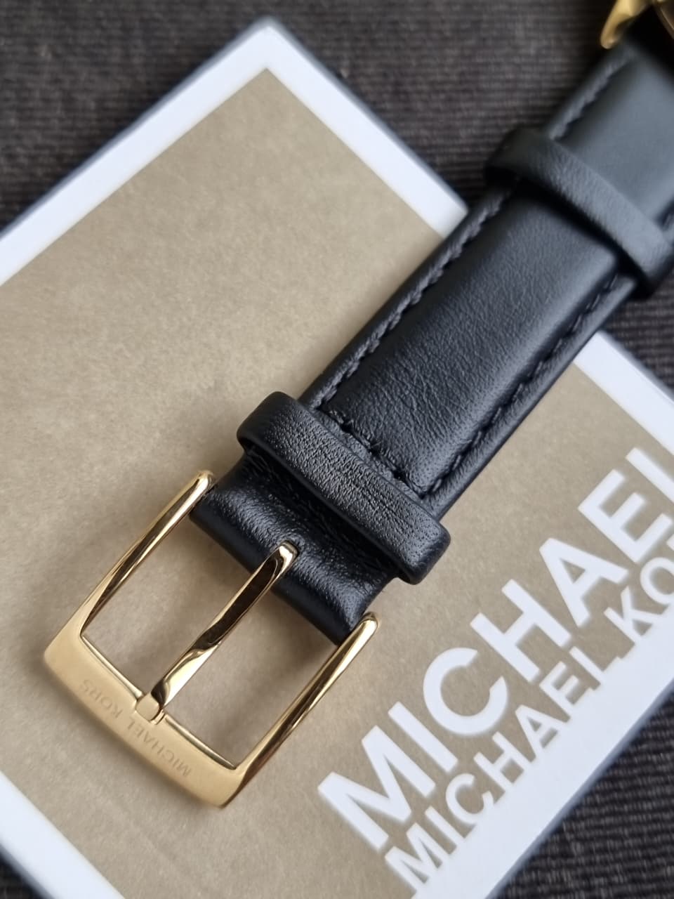 Michael Kors Slim Runway MK7553 Women's Watch – Black Dial, Stainless Steel, Quartz