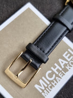 Michael Kors Slim Runway MK7553 Women's Watch – Black Dial, Stainless Steel, Quartz