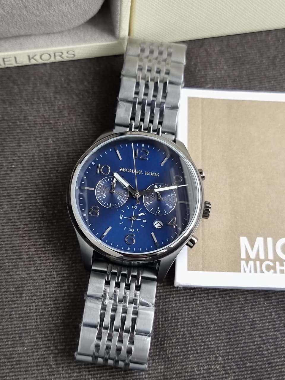 Michael Kors MK8639 Men's Watch – Chronograph, Stainless Steel, Quartz