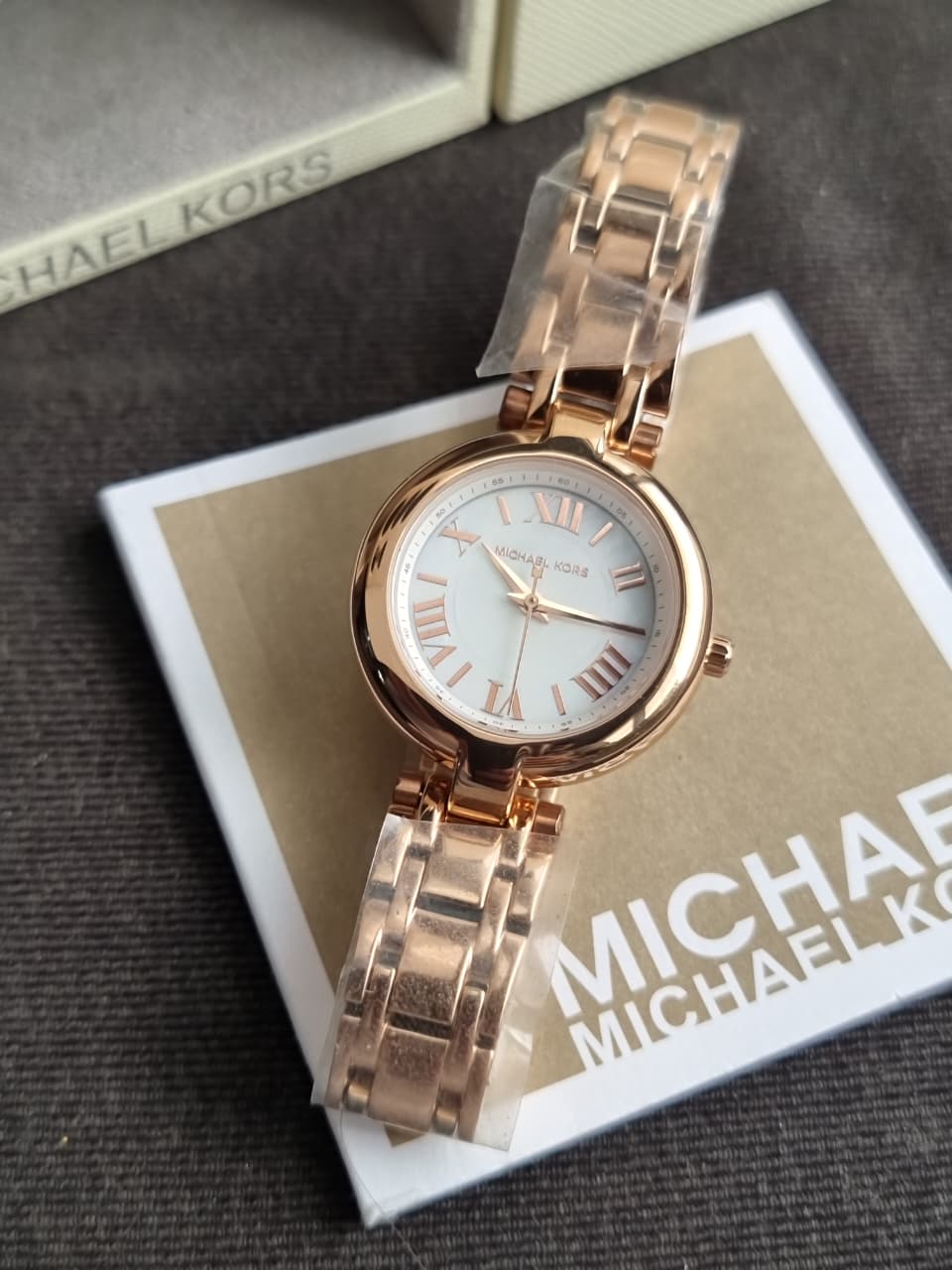 Michael Kors MK4893 Laney Ladies Stainless Steel Watch