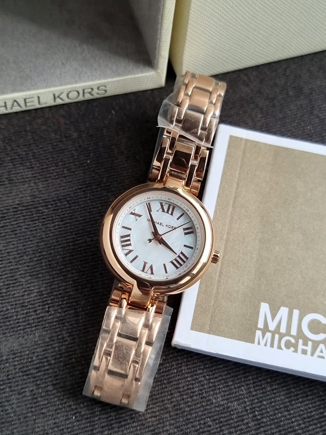 Michael Kors MK4893 Laney Ladies Stainless Steel Watch Hover Image