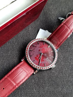 Versus Versace Red Dial Red Strap Ladies Watch