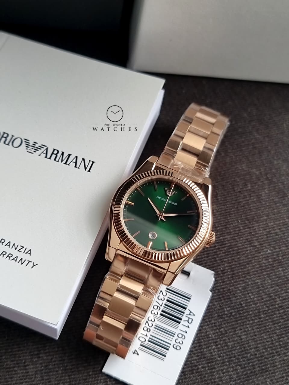 Emporio Armani Federica AR11639 Women's Watch – Rose Gold, Quartz, Stainless Steel Elegance