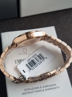Emporio Armani Federica AR11639 Women's Watch – Rose Gold, Quartz, Stainless Steel Elegance
