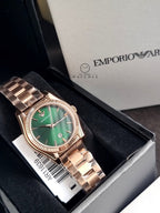 Emporio Armani Federica AR11639 Women's Watch – Rose Gold, Quartz, Stainless Steel Elegance
