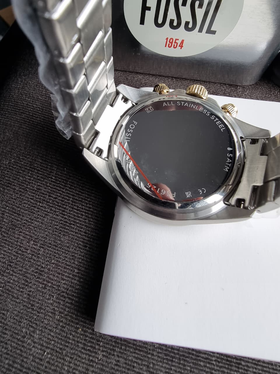Fossil FS6126 Autocross Multifunction Men's Watch – Stainless Steel, Quartz, Sport Chronograph Style