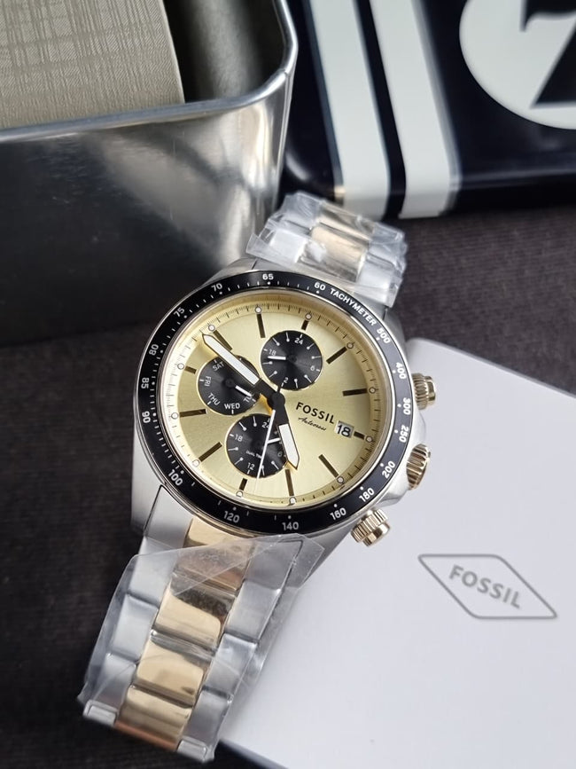Fossil FS6126 Autocross Multifunction Men's Watch – Stainless Steel, Quartz, Sport Chronograph Style Main Image