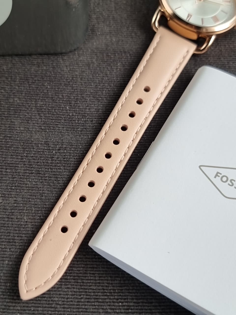 Fossil Copeland ES4823 Women's Watch – 34mm Rose Gold, Stainless Steel Case, Leather Strap, Quartz