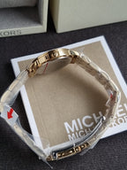 Michael Kors Mini Melissa Pavé MKO1173 Women's Watch – Gold Tone, 26mm, Quartz