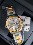 TAG Heuer Aquaracer WBD1120.BB0930 Men's Watch – 41mm, Two-Tone Steel, Quartz Diver