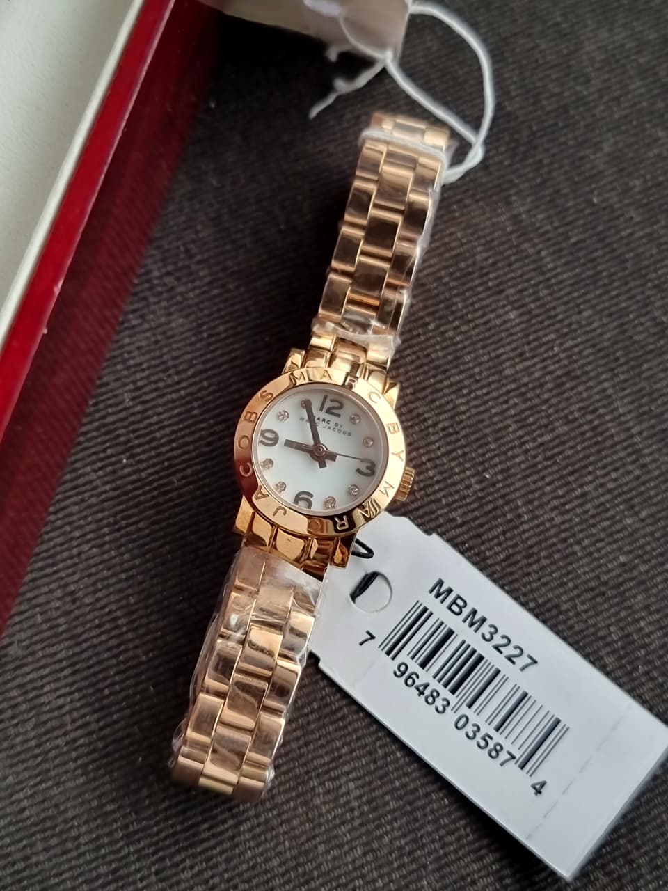 Marc Jacobs Amy Dinky MBM3227 Women's Watch – 20mm Rose Gold, Stainless Steel, Quartz