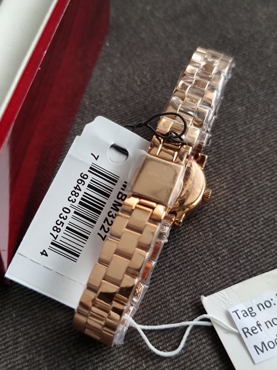 Marc Jacobs Amy Dinky MBM3227 Women's Watch – 20mm Rose Gold, Stainless Steel, Quartz