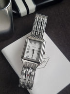 Fossil Raquel ES5221 Women's Watch – 23mm Silver Dial, Stainless Steel, Quartz