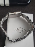 Fossil Raquel ES5221 Women's Watch – 23mm Silver Dial, Stainless Steel, Quartz