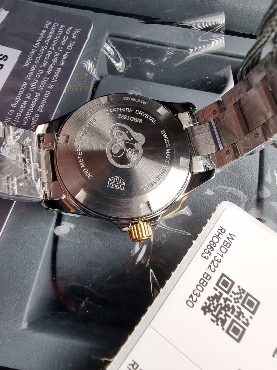 TAG Heuer Aquaracer Date WBD1322.BB0320 Women's Watch – 32mm, Two-Tone Steel, Quartz