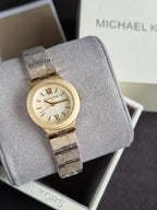 Michael Kors Petite Billie Frosted Gold-Tone Watch – MK7554