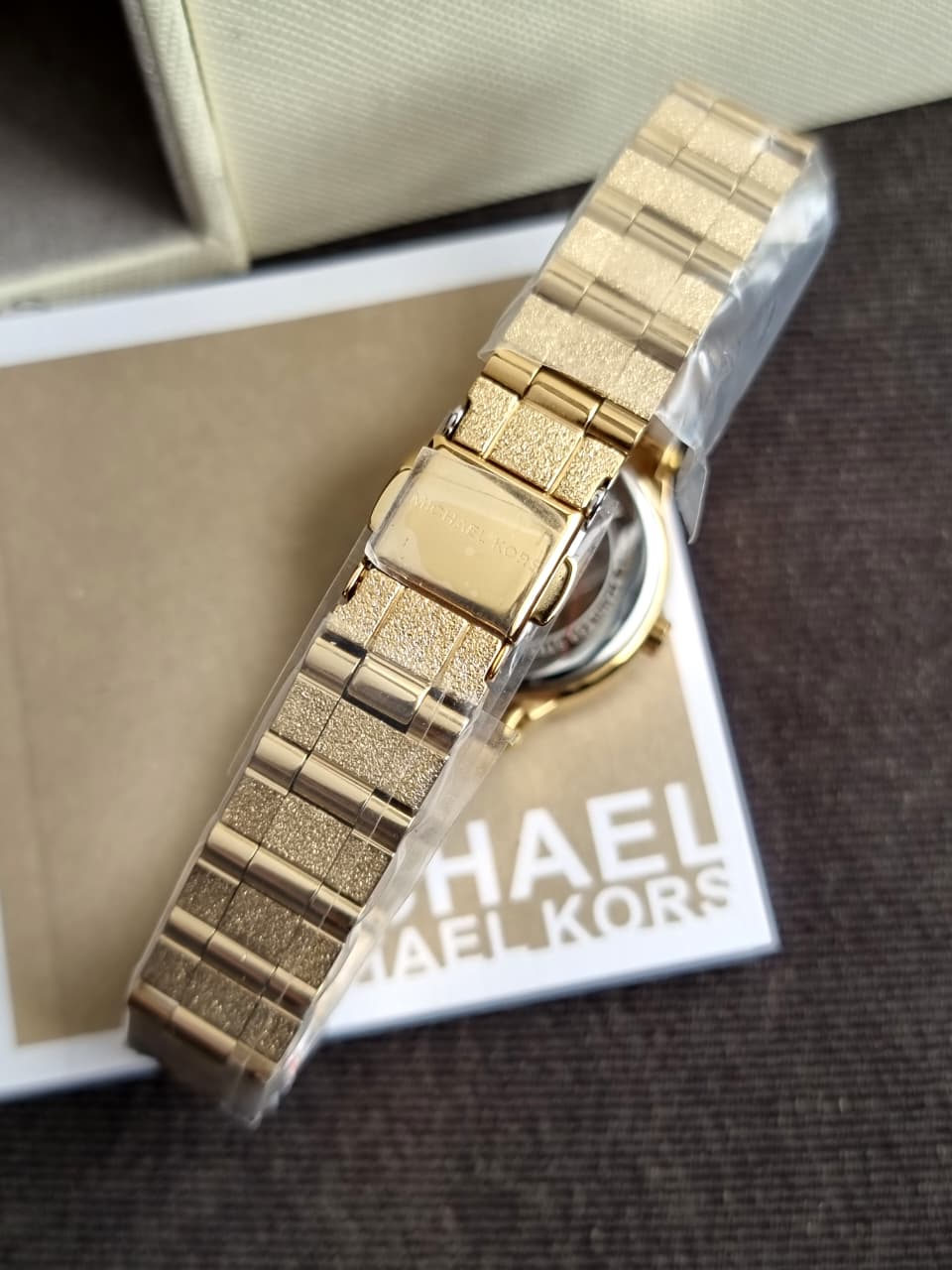 Michael Kors Petite Billie Frosted Gold-Tone Watch – MK7554