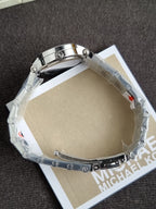 Michael Kors Petite Billie Frosted Silver-Tone Watch – MK7555