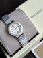Michael Kors Petite Billie Frosted Silver-Tone Watch – MK7555