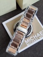 Michael Kors Parker Multifunction Two-Tone Watch – MK6301