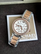 Michael Kors Parker Multifunction Two-Tone Watch – MK6301