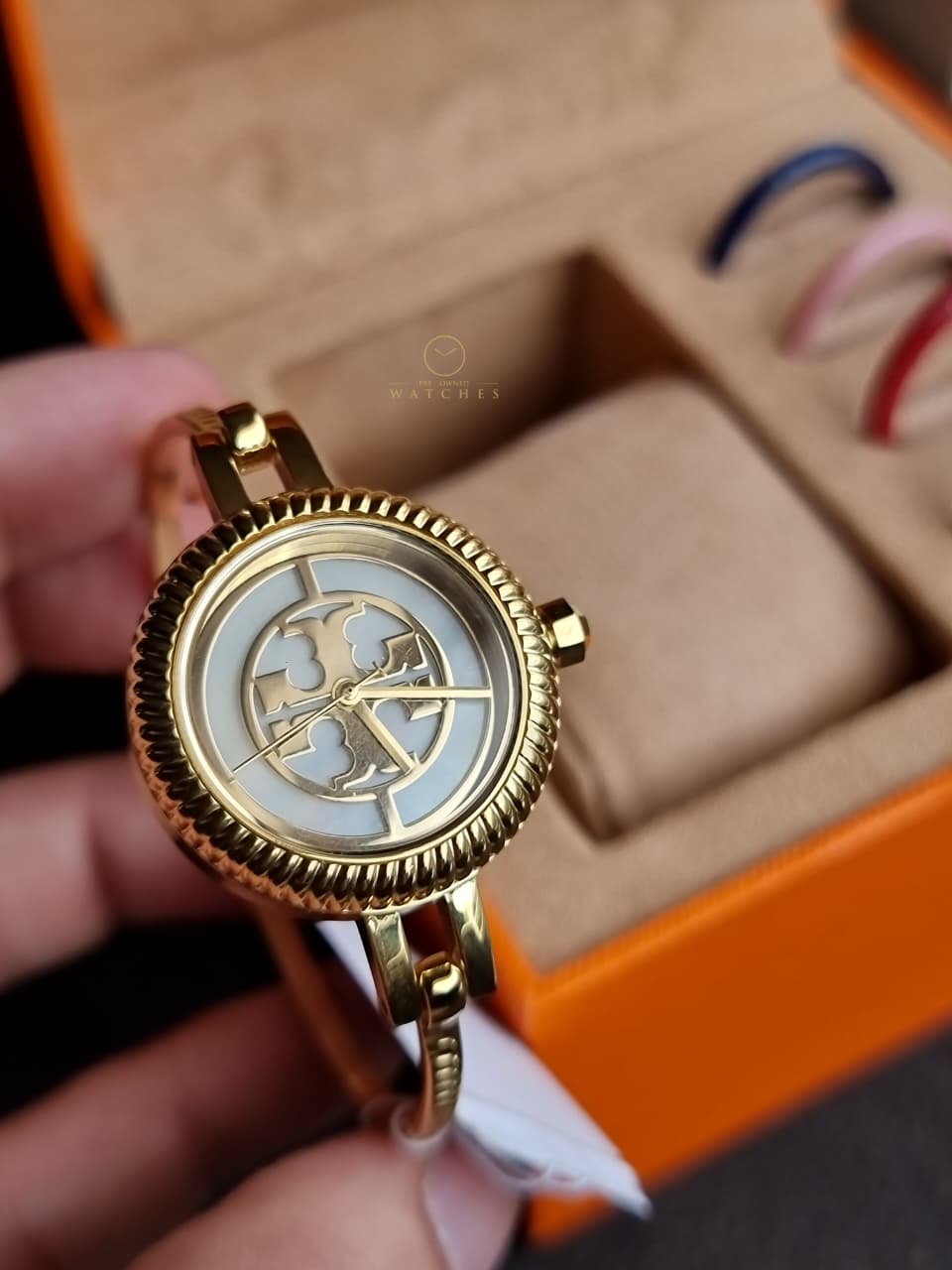 Tory Burch Reva Bangle Women’s Watch – TBW4029