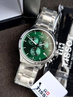 Tissot Chrono XL Classic Green Dial Stainless Steel Men's Watch – T116.617.11.091.00