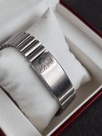 Rado Vintage Golden Dial Silver Case 36mm Men's Watch
