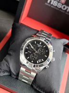 Tissot PR 100 Sport Gent Chronograph Black Dial Stainless Steel Men’s Watch – T101.617.11.051.00