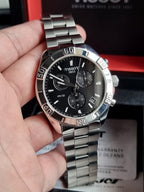 Tissot PR 100 Sport Gent Chronograph Black Dial Stainless Steel Men’s Watch – T101.617.11.051.00