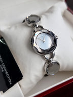 French Connection Women’s Analog Watch – FC1108S (Black Strap)