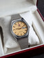 Rado Vintage Automatic 34mm Golden Dial Silver Chain