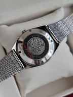 Rado Vintage Automatic 34mm Golden Dial Silver Chain