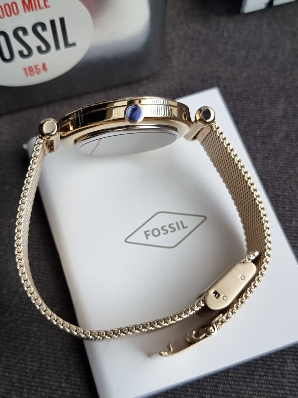 Fossil Tillie Quartz Crystal Pink Dial Women's Watch – BQ3777