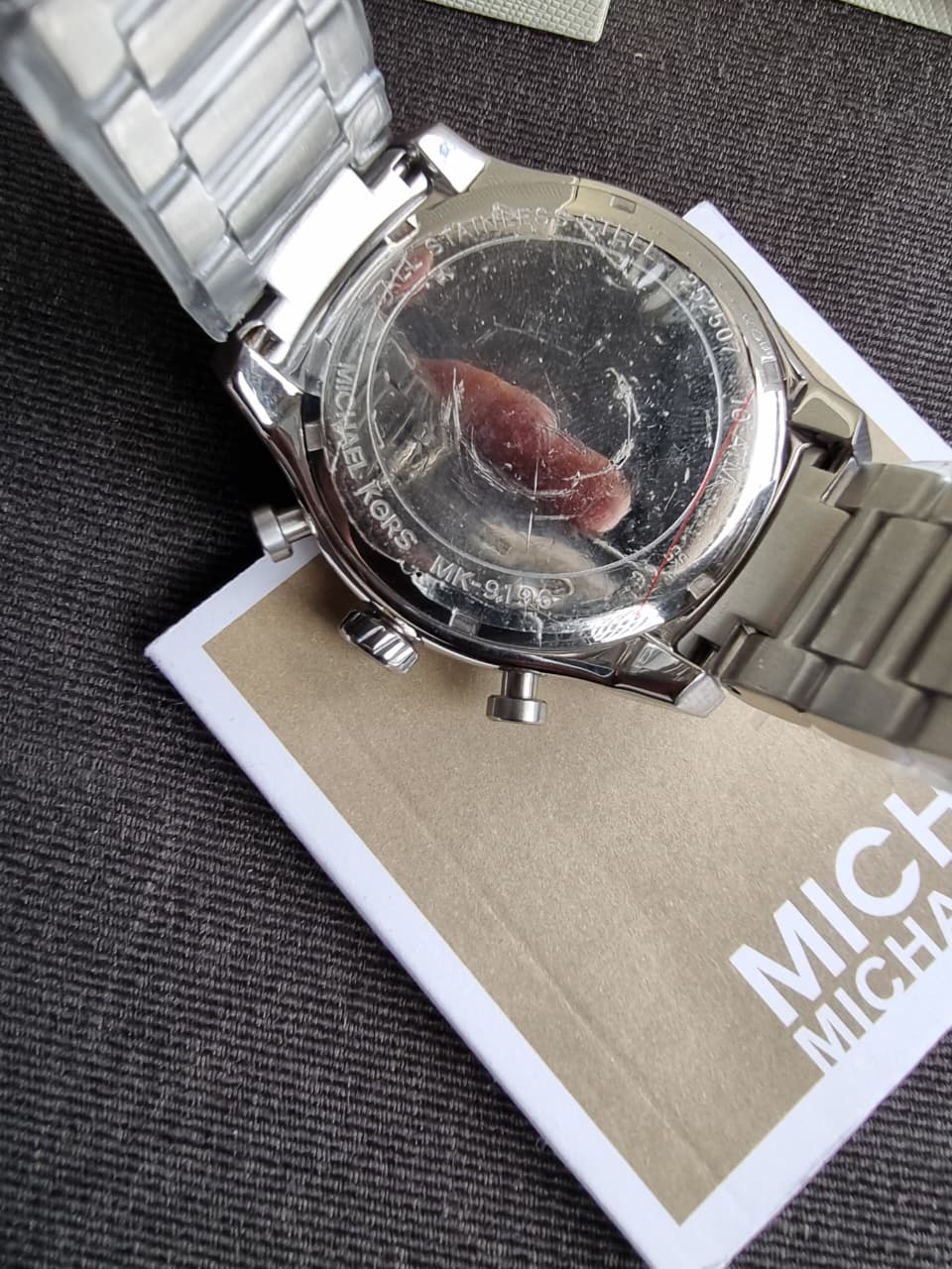 Michael Kors Panorama Chronograph watch MK9196