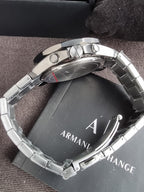 Armani Exchange Spencer Chronograph Gunmetal Stainless Steel Men's Watch – AX1959
