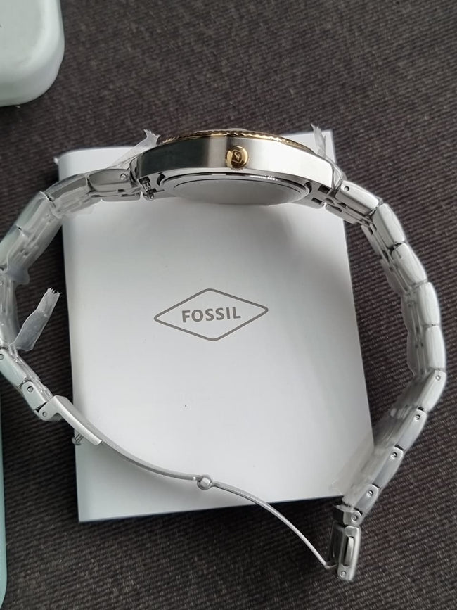 Fossil Scarlette Three-Hand Date Two-Tone Stainless Steel Watch (ES5388) Main Image