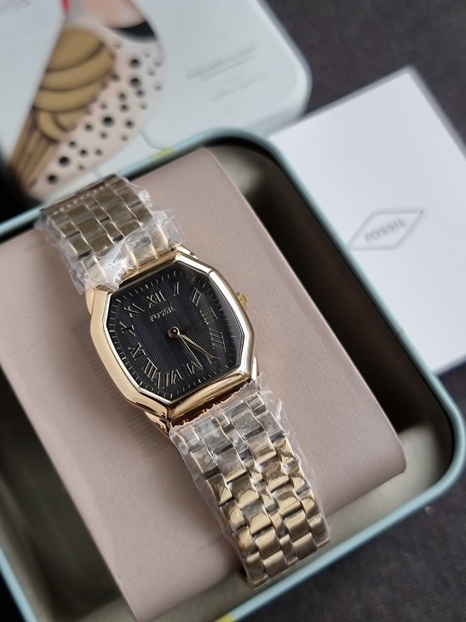 Fossil Harlow Quartz Black Dial Ladies Watch ES5433