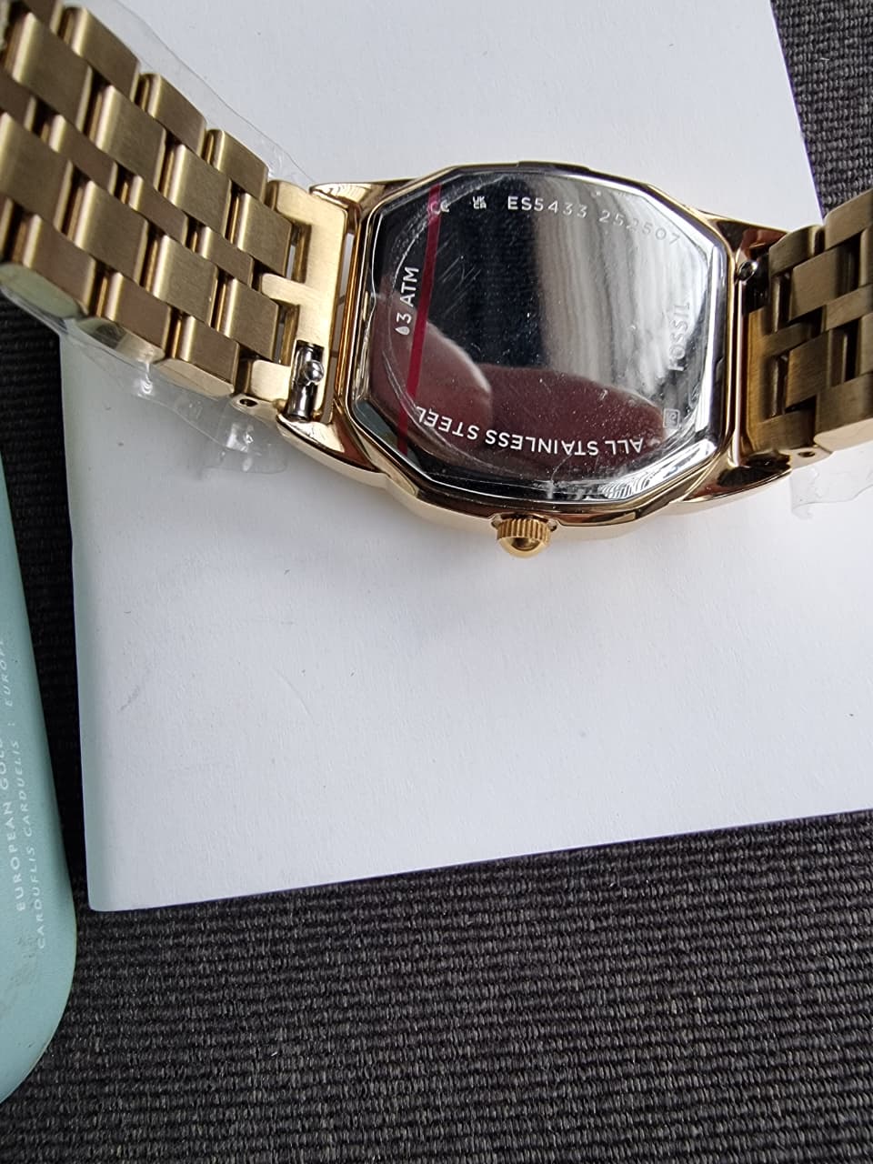 Fossil Harlow Quartz Black Dial Ladies Watch ES5433
