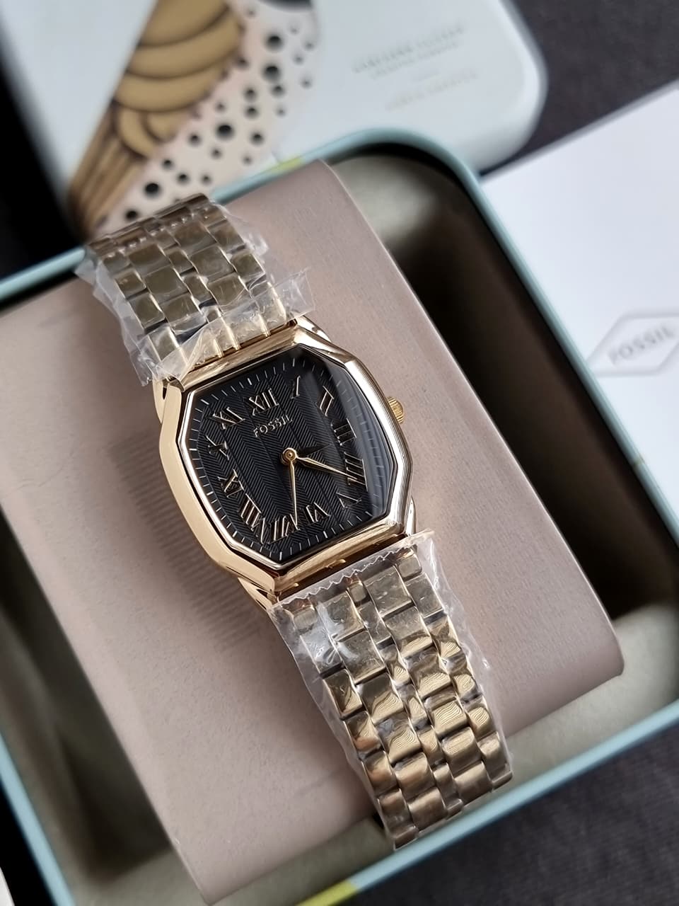 Fossil Harlow Quartz Black Dial Ladies Watch ES5433