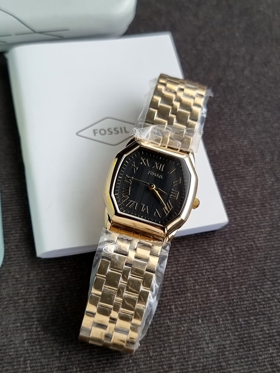 Fossil Harlow Quartz Black Dial Ladies Watch ES5433