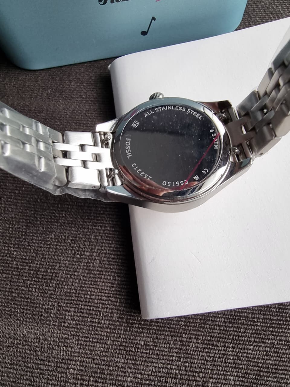 Fossil Scarlette Micro Gold toned/Steel 28mm ES5150