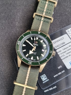 Rado Captain Cook Automatic Bronze Green Dial 42mm Men's Watch – R32504317 (Condition 8/10)