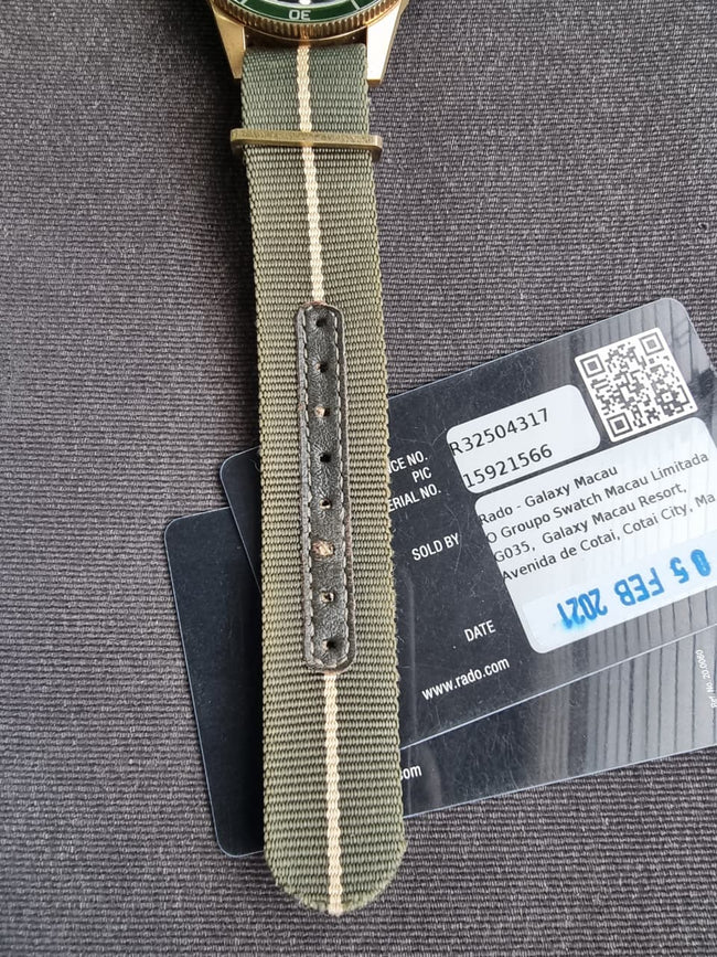 Rado Captain Cook Automatic Bronze Green Dial 42mm Men's Watch – R32504317 (Condition 8/10) Main Image
