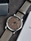Emporio Armani Classic Brown Dial Brown Leather Strap Men's Watch – AR1729